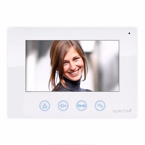 ESP Aperta White Colour Video Door Entry Monitor for Multi Intercom System