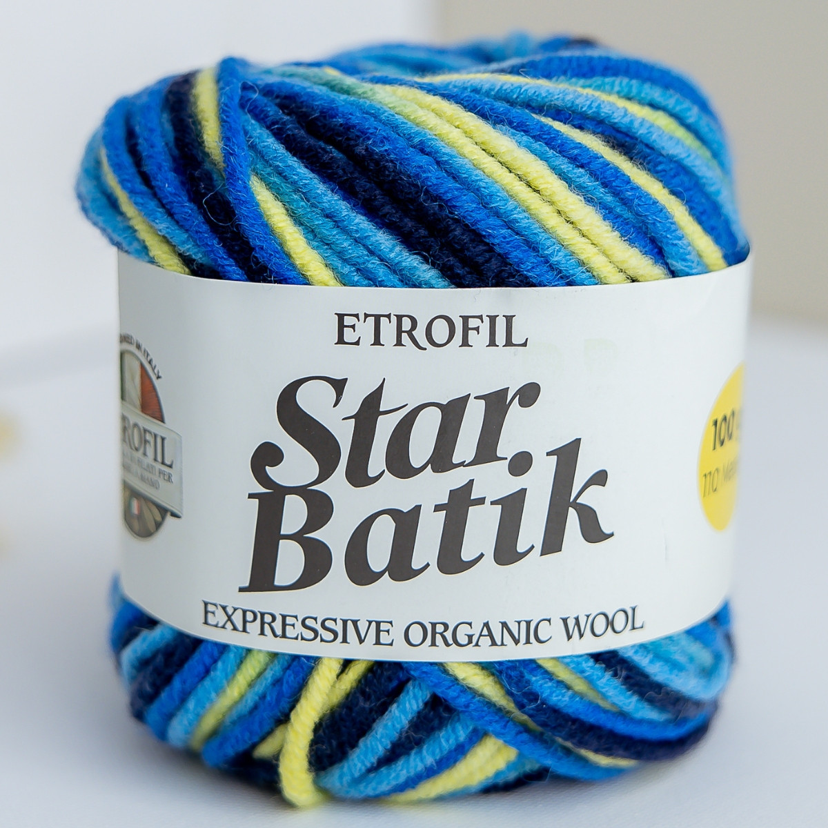 Etrofil Star Batik - Green-Blue-Yellow-Dark Blue (T069)