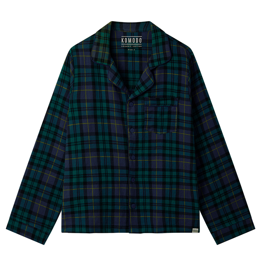 Komodo Jim Jam Pyjama Set - Black Watch