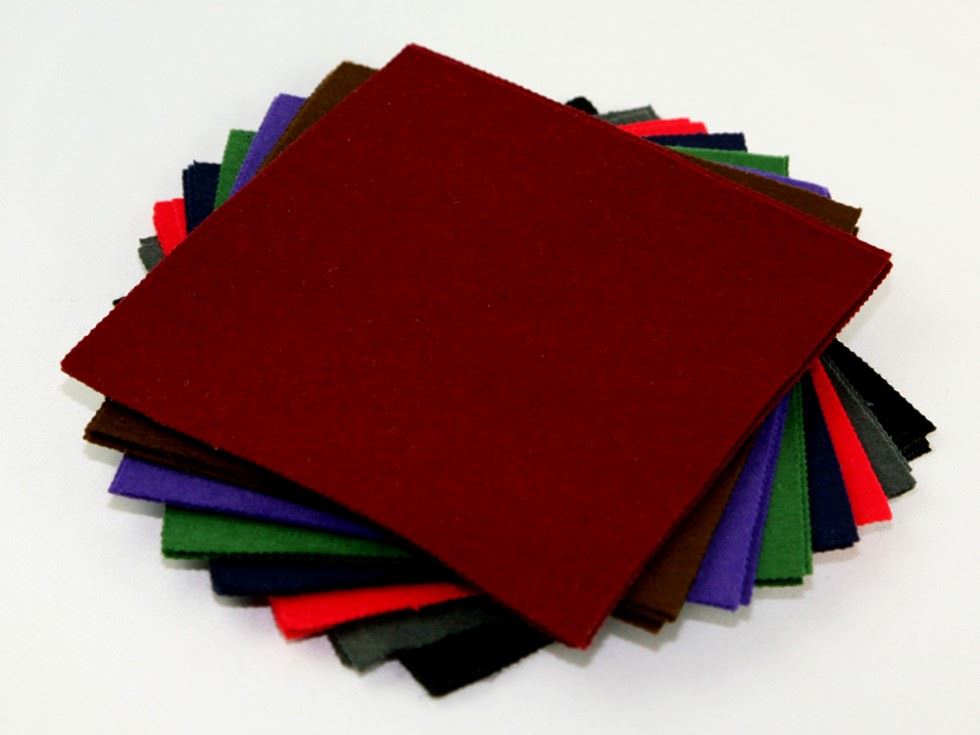 Acrylic Felt Fabric Packs Dark Assorted