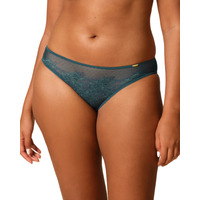 Gossard Glossies Lace Brief - Dark Green - L - 14