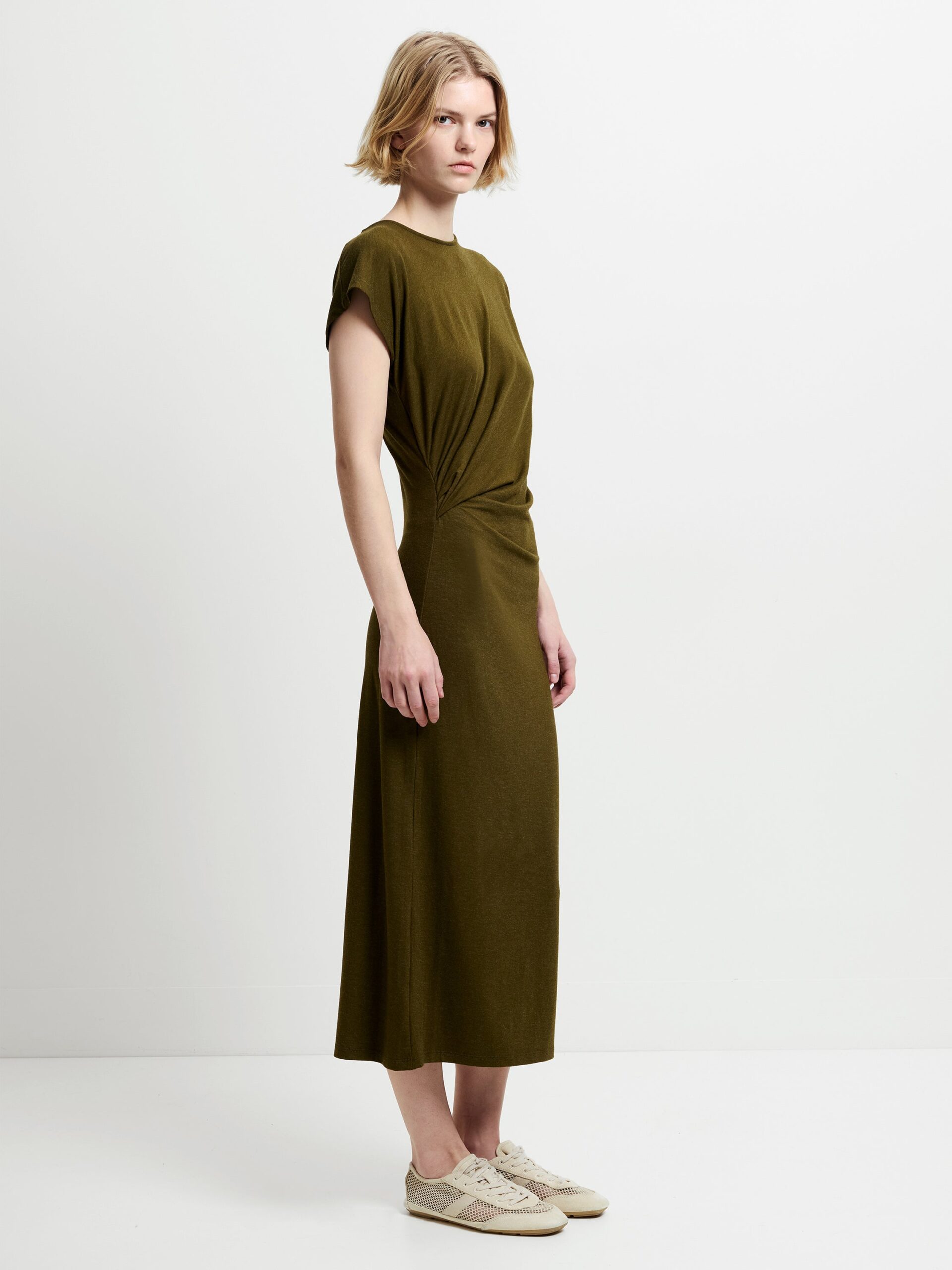 Shelly Dress Khaki